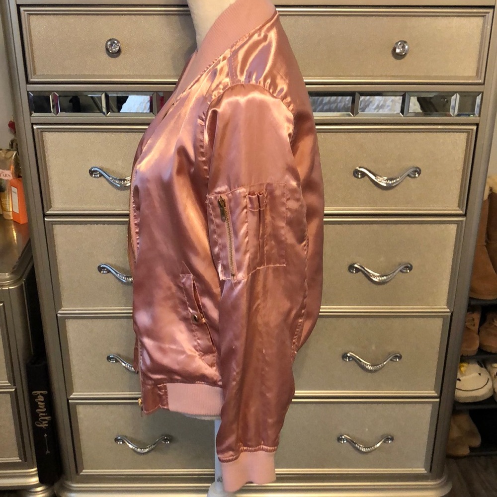 Pink Varsity Jacket - Picture 6 of 9
